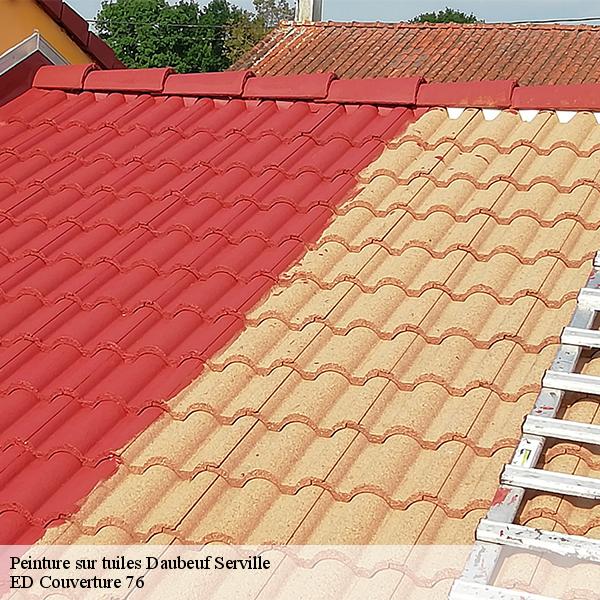 Peinture sur tuiles daubeuf-serville-76110 ED Couverture 76