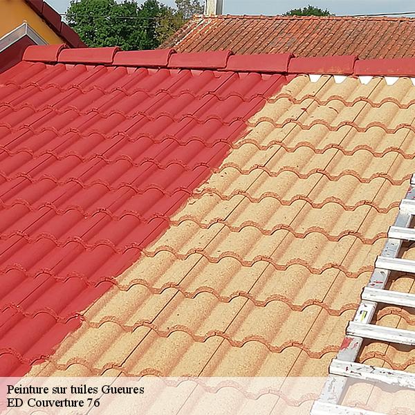 Peinture sur tuiles gueures-76730 ED Couverture 76