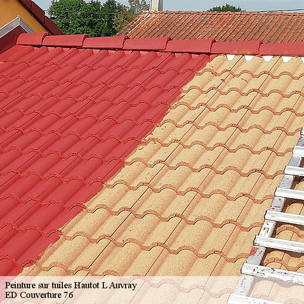 Peinture sur tuiles hautot-l-auvray-76450 ED Couverture 76