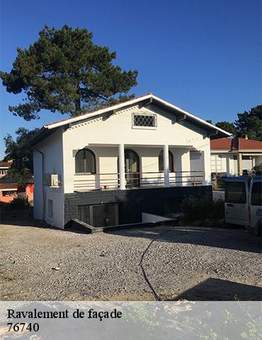 Ravalement de façade houdetot-76740 ED Couverture 76
