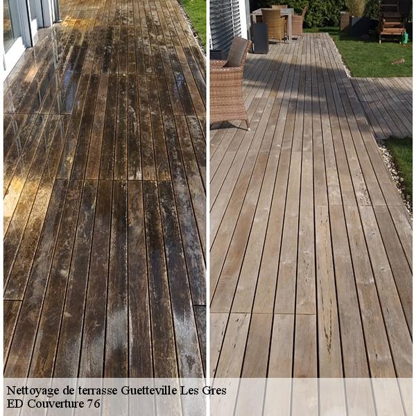 Nettoyage de terrasse guetteville-les-gres-76460 ED Couverture 76