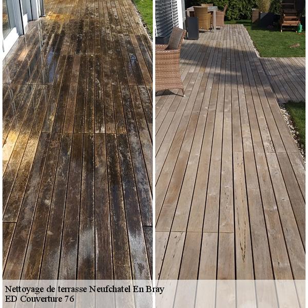 Nettoyage de terrasse neufchatel-en-bray-76270 ED Couverture 76